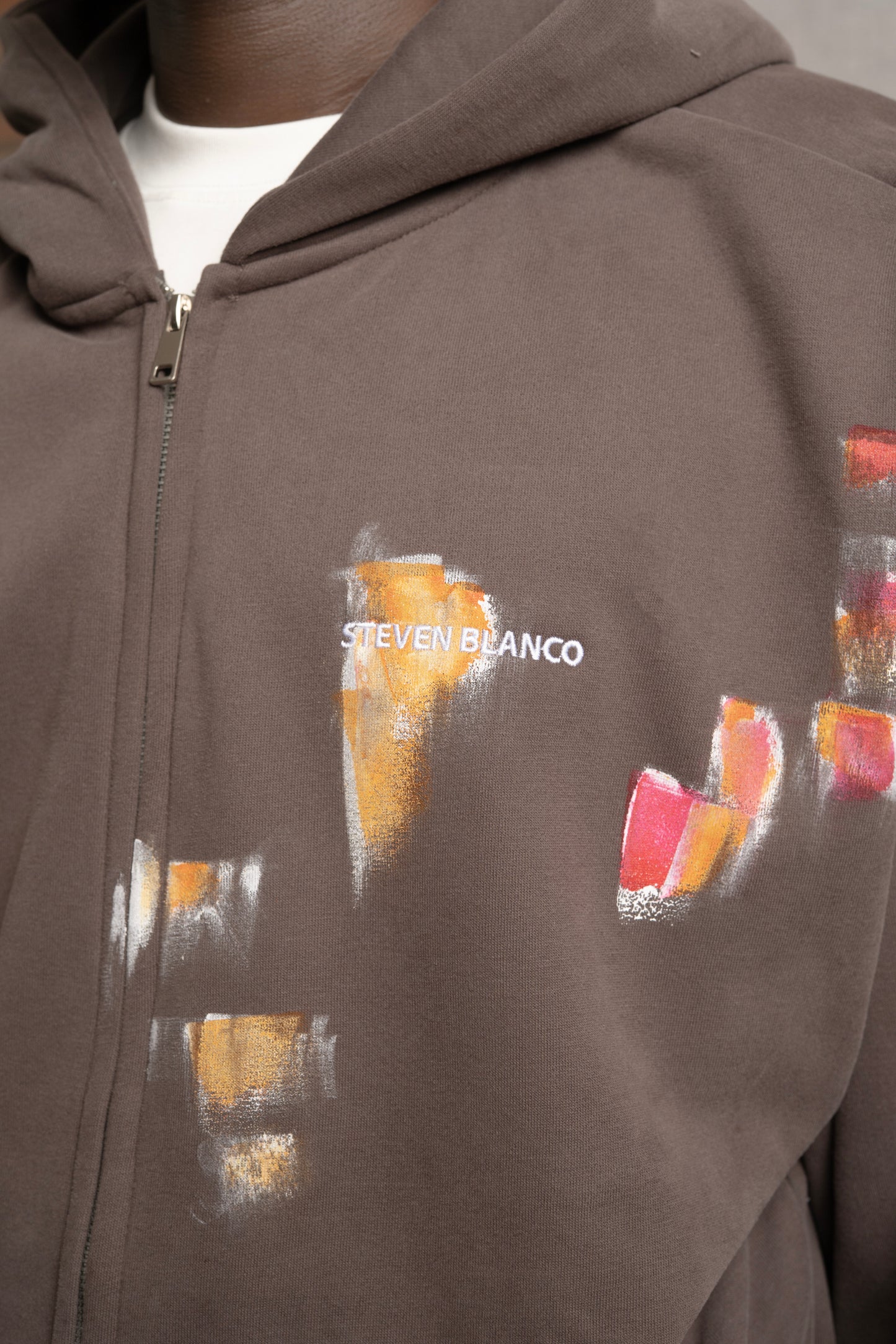 𝝤 𝖠t𝗲𝗹𝗂𝗲̂ Brown Zipper