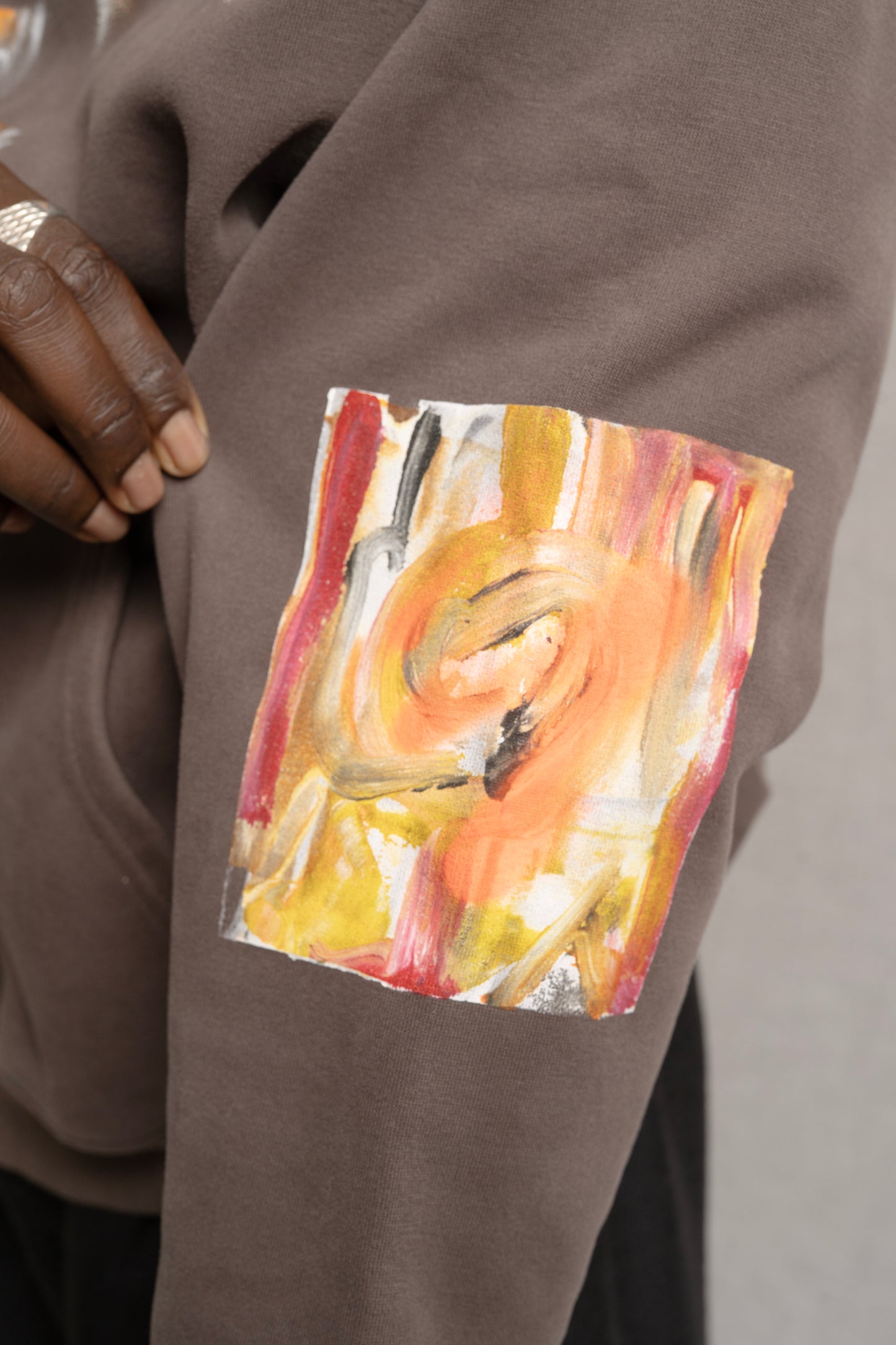 𝝤 𝖠t𝗲𝗹𝗂𝗲̂ Brown Zipper