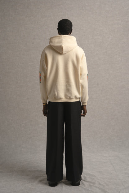 The Easel Hoodie Cream