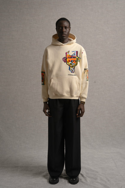 The Easel Hoodie Cream