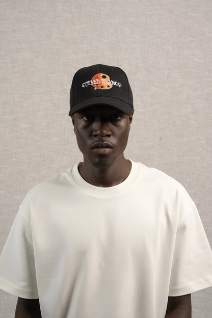 Cap Embroidered Black